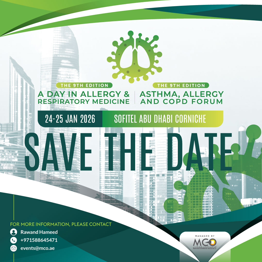A Day in Allergy and Respiratory Medicine - Asthma, Allergy and COPD Forum 2026, Save the Date