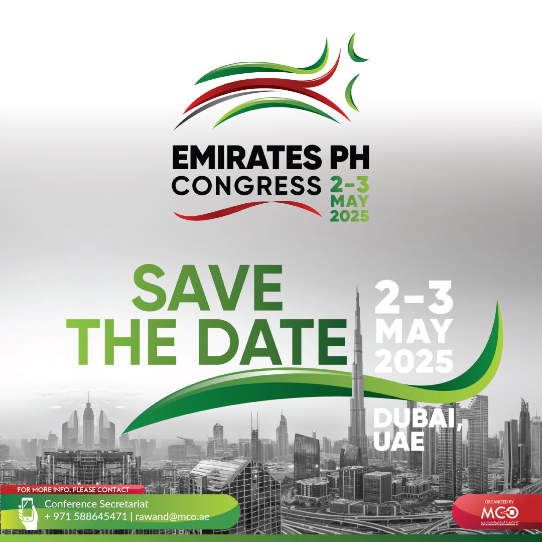 Emirates PH Congress - 2-3 May 2025, Dubai UAE, Save the Date